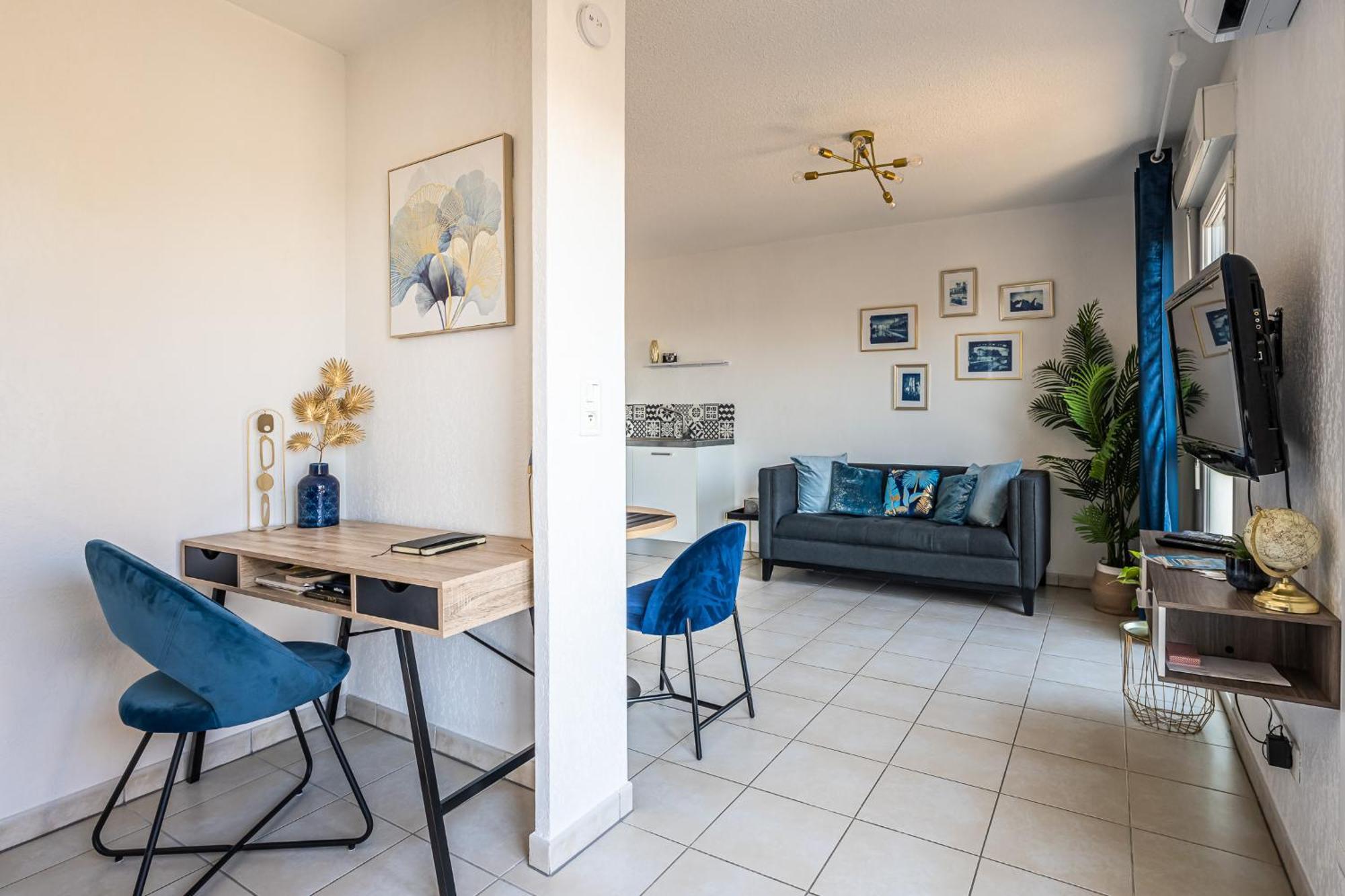 Appartement "Cote Canal", Terrasse , Climatisation , Parking Prive Ναρμπόν Εξωτερικό φωτογραφία