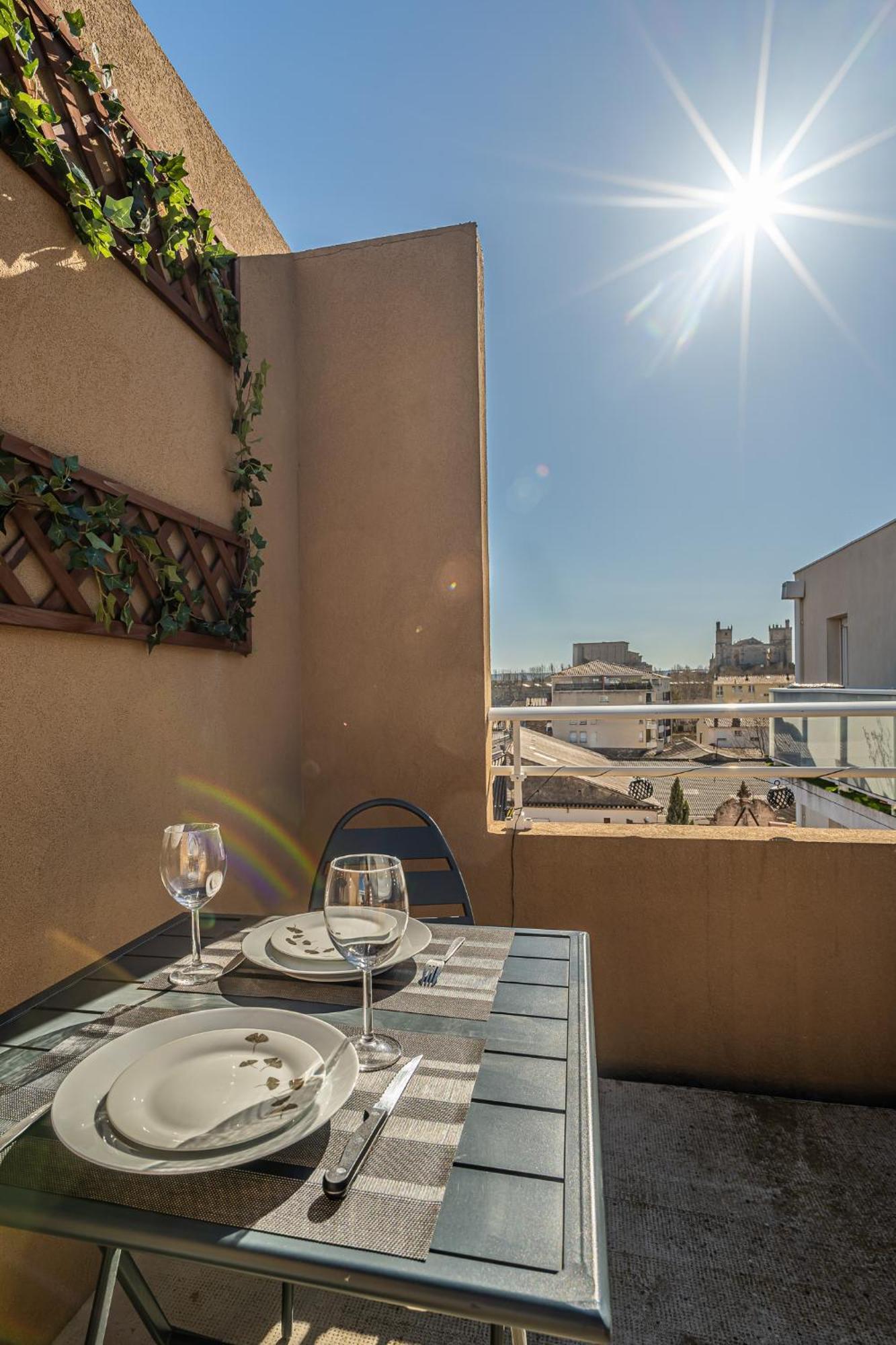 Appartement "Cote Canal", Terrasse , Climatisation , Parking Prive Ναρμπόν Εξωτερικό φωτογραφία